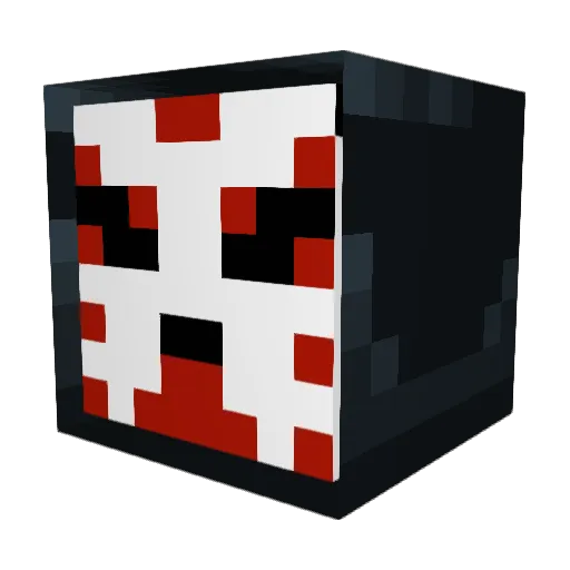 RaiMaik Minecraft avatar head, 3D render