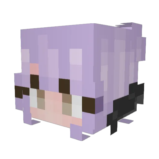 RaichIsGood Minecraft avatar head, 3D render