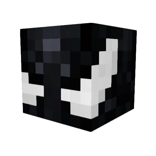 Raiden842 Minecraft avatar head, 3D render