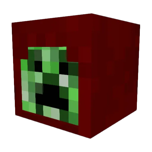 Raider86 Minecraft avatar head, 3D render