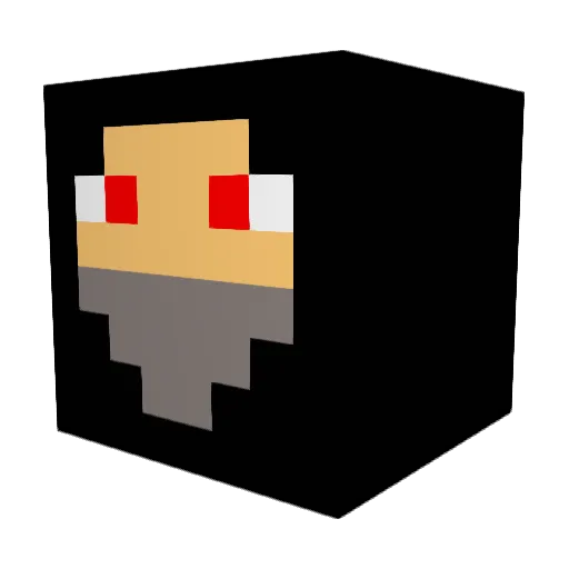 Raider_183 Minecraft avatar head, 3D render