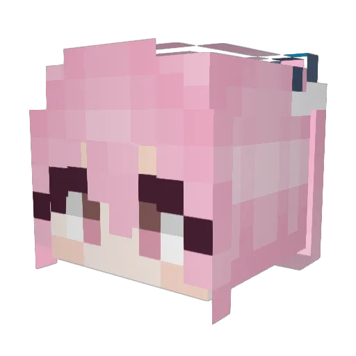 Raider_Lox Minecraft avatar head, 3D render