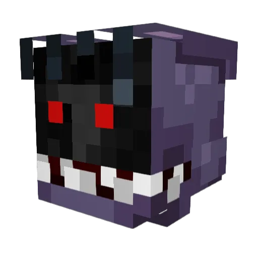 Raidioactive17 Minecraft avatar head, 3D render