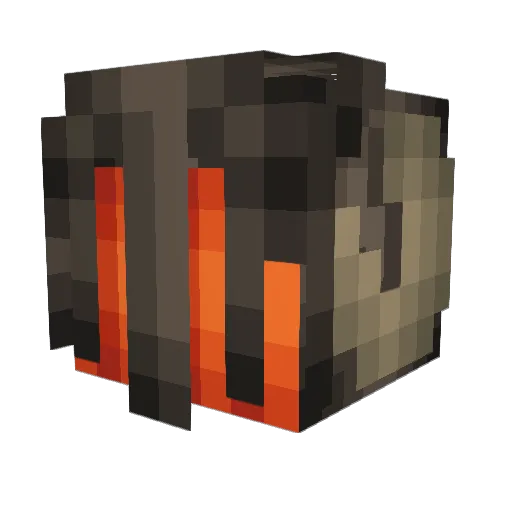 RaiigoMG Minecraft avatar head, 3D render