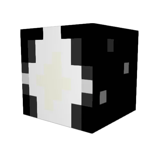 Raiinier Minecraft avatar head, 3D render