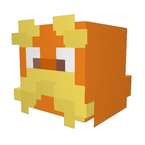 Raikkiry89 Minecraft avatar head, 3D render