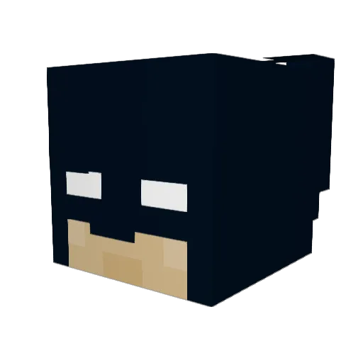 Rail148140 Minecraft avatar head, 3D render