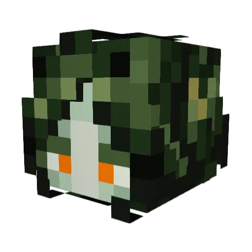 Raim__ Minecraft avatar head, 3D render