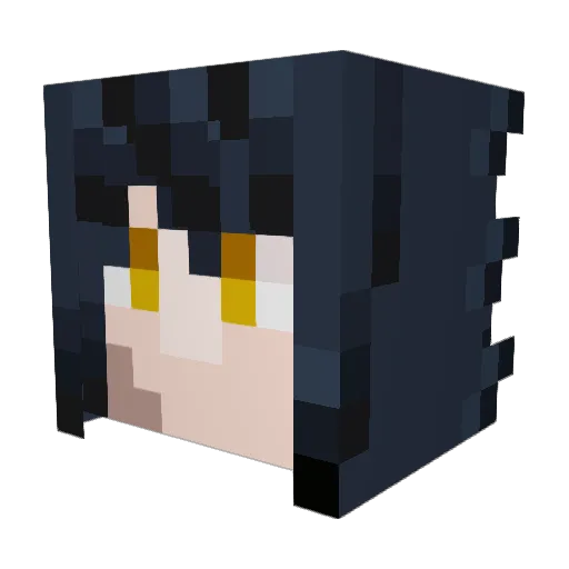 RainGuardianPT Minecraft avatar head, 3D render