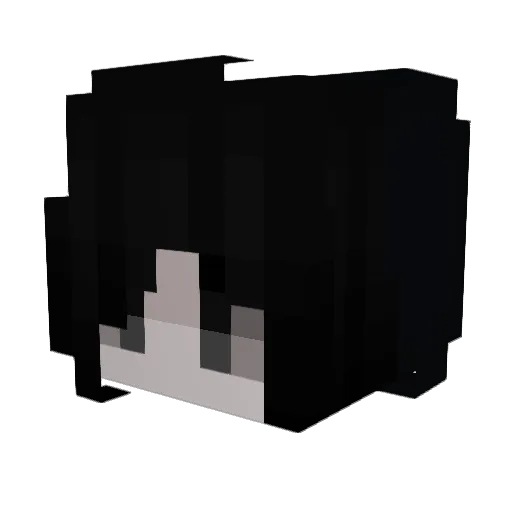 Rain_Arcanjo Minecraft avatar head, 3D render
