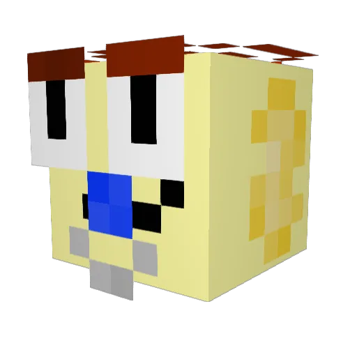 Rain_Incarnate Minecraft avatar head, 3D render
