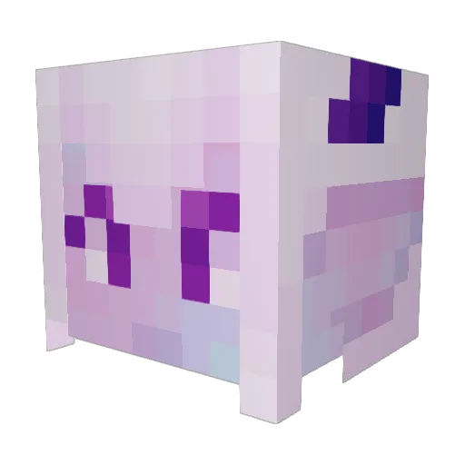 Rainbow4510 Minecraft avatar head, 3D render
