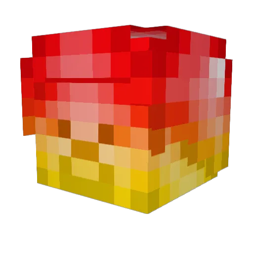 Rainbowsteve963 Minecraft avatar head, 3D render