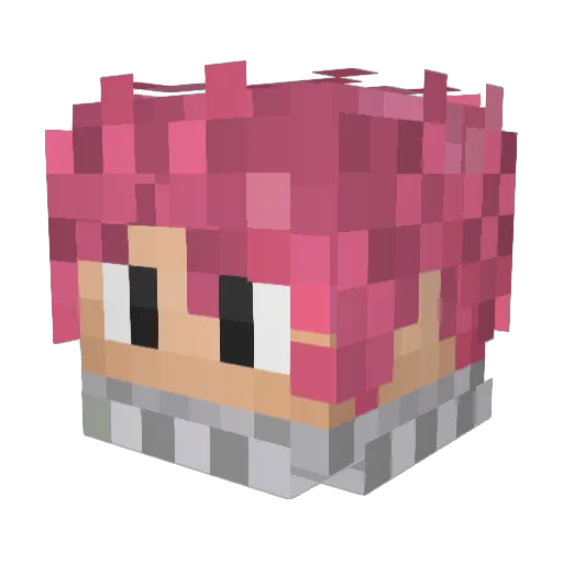 RainerBlitz Minecraft avatar head, 3D render
