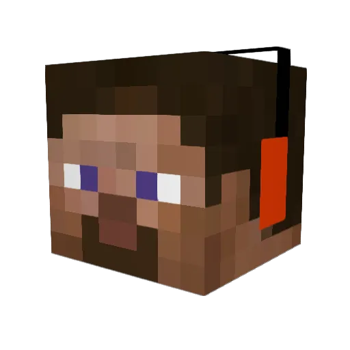 Rainer_Wahnsinn1 Minecraft avatar head, 3D render