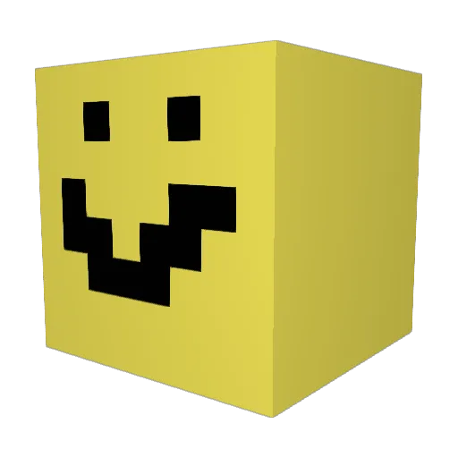 RaineyGames Minecraft avatar head, 3D render