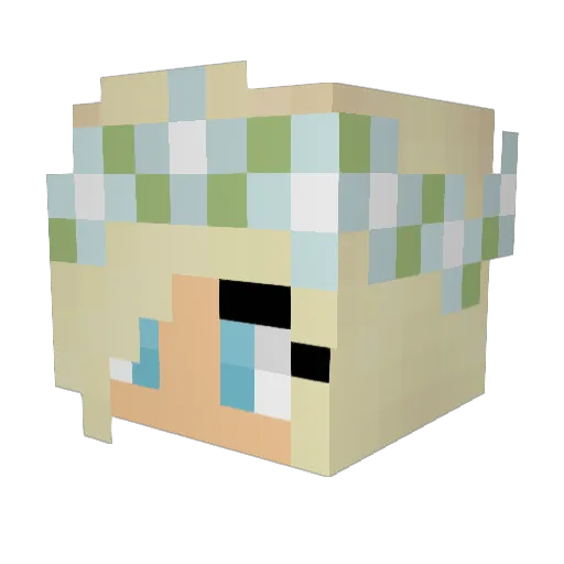Raining_Sox Minecraft avatar head, 3D render