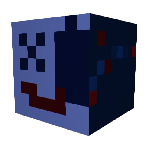 Rainko3634 Minecraft avatar head, 3D render