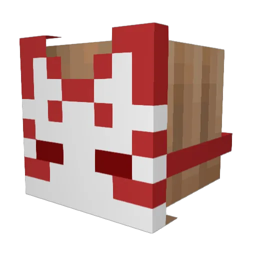 RainyDay0010 Minecraft avatar head, 3D render