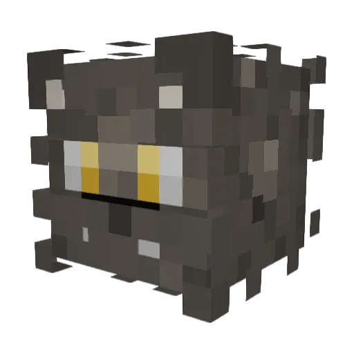 Raith Minecraft avatar head, 3D render