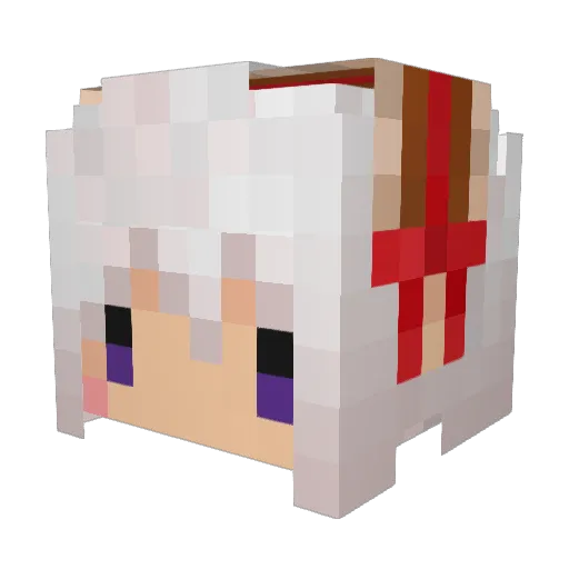 Raizin_5213 Minecraft avatar head, 3D render