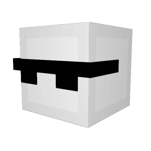 RajahEnvex Minecraft avatar head, 3D render