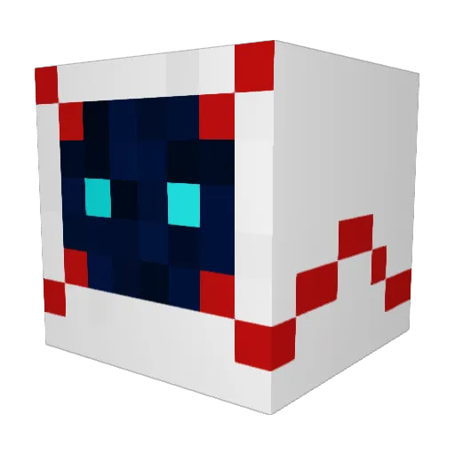 Rak4n Minecraft avatar head, 3D render