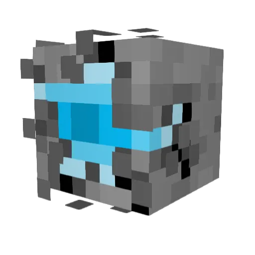 Rake_king Minecraft avatar head, 3D render