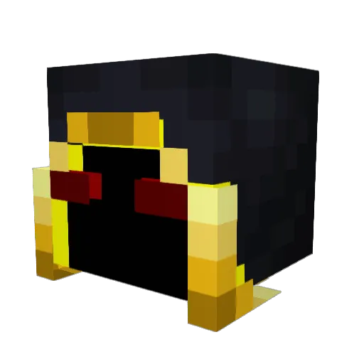 RaketenRatte Minecraft avatar head, 3D render