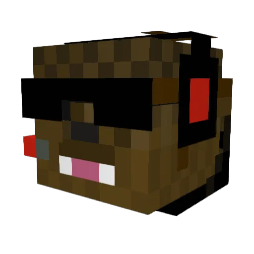 Rakibul001 Minecraft avatar head, 3D render