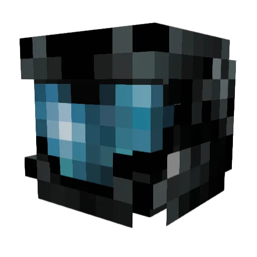Rakins Minecraft avatar head, 3D render