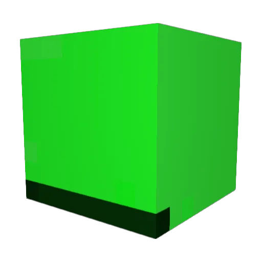 Rakomakro Minecraft avatar head, 3D render