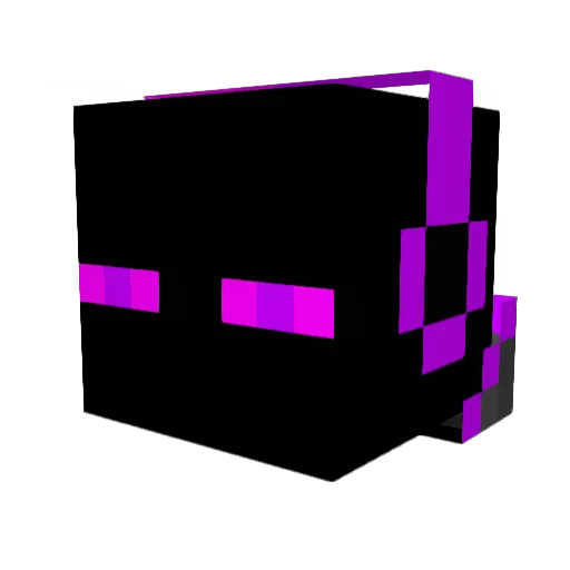 Rakott Minecraft avatar head, 3D render