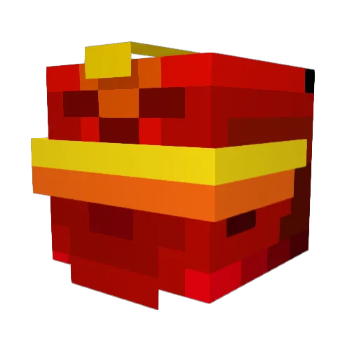 Ralasor Minecraft avatar head, 3D render