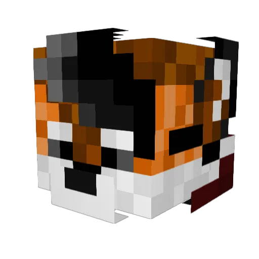Ralf_29 Minecraft avatar head, 3D render