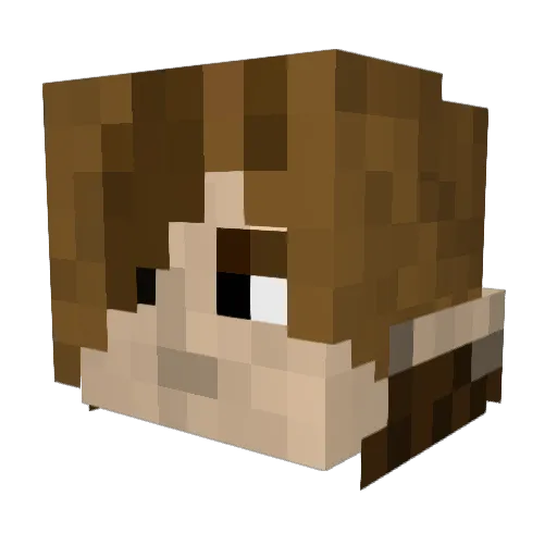 Ralf_Thomson Minecraft avatar head, 3D render