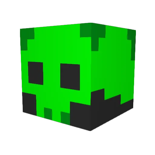 RalligerRolf Minecraft avatar head, 3D render