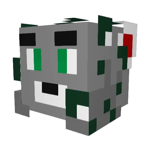 Ralph_The_Corgi Minecraft avatar head, 3D render