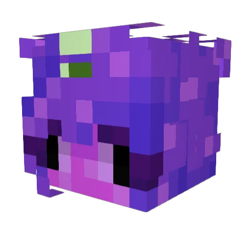 RamTheSleepy Minecraft avatar head, 3D render