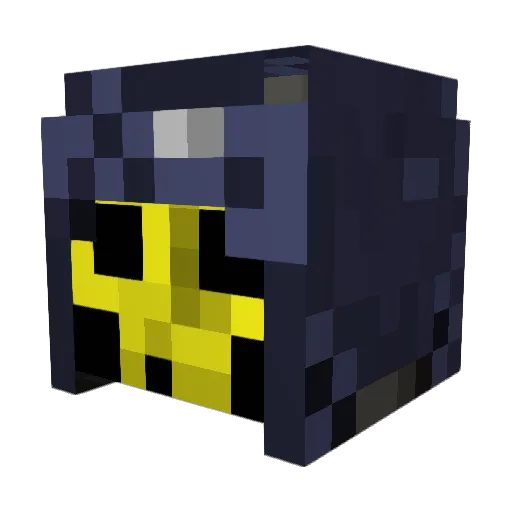 Ram_0s Minecraft avatar head, 3D render
