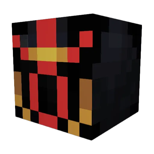 RamaTut Minecraft avatar head, 3D render