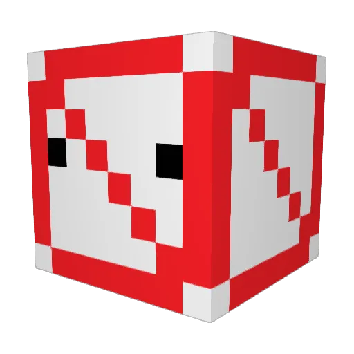 Ramamivi Minecraft avatar head, 3D render