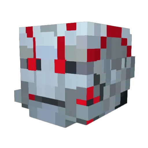 RamattraTheOmnic Minecraft avatar head, 3D render
