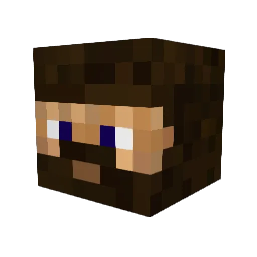 Ramb0_94 Minecraft avatar head, 3D render