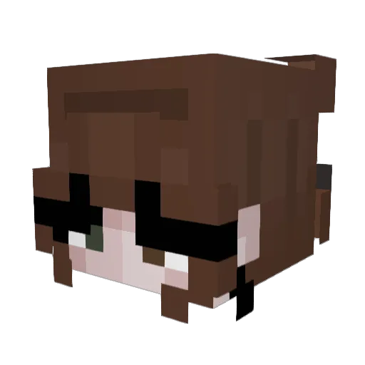 Rambo_Cortez Minecraft avatar head, 3D render