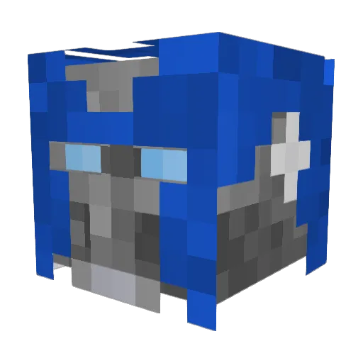 Ramdeen1 Minecraft avatar head, 3D render