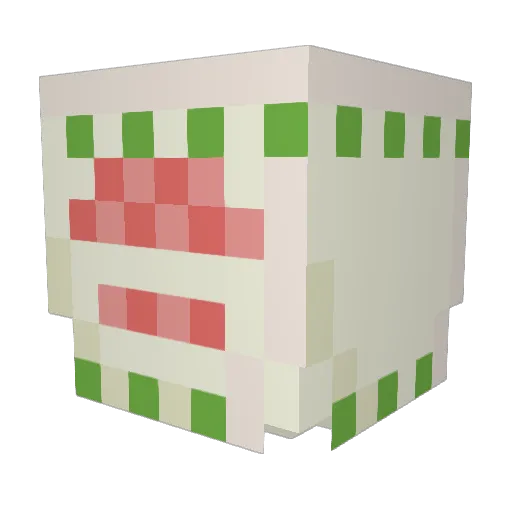 RamenAteRamen Minecraft avatar head, 3D render