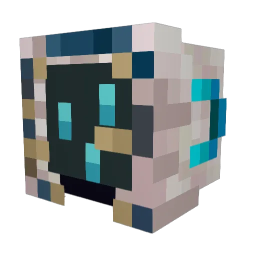 RamenDonovan Minecraft avatar head, 3D render