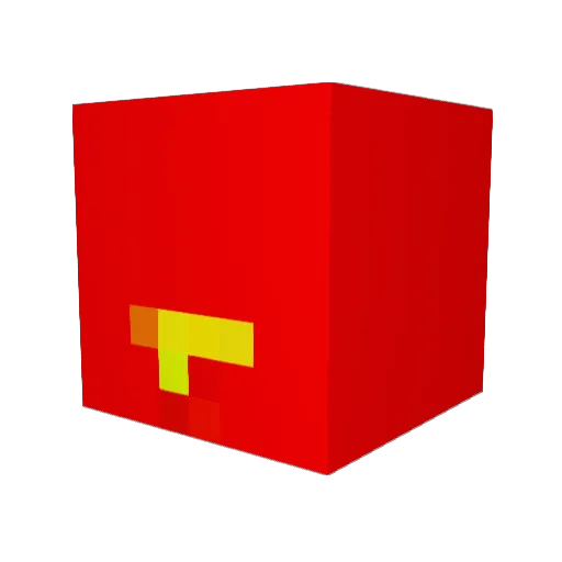Rami_1230 Minecraft avatar head, 3D render