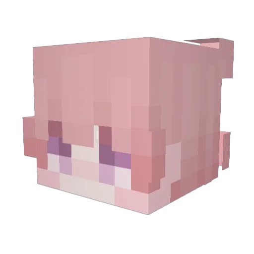 RamireZsZ Minecraft avatar head, 3D render